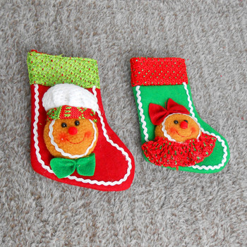 1 τεμ Χριστουγεννιάτικο μελόψωμο αγόρι Μπισκότο κορίτσι Κάλτσες Τσάντα καραμέλα Χριστουγεννιάτικες κάλτσες Χριστουγεννιάτικα στολίδια Κρεμαστό δέντρου