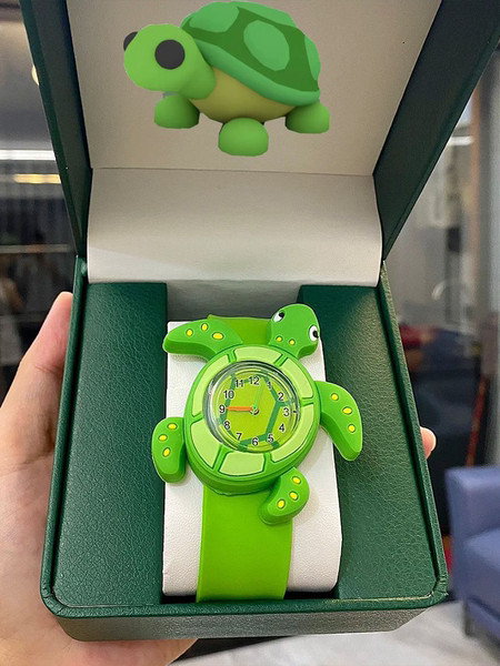 Детски часовник костенурка за момчета и момичета