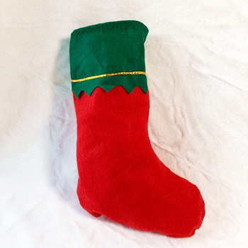 8PCS Коледни чорапи Чорапи Снежен човек Елк Дядо Коледа Чорап Подарък Детски бонбони Подаръчна торбичка Новогодишна камина Коледна елха Декорация