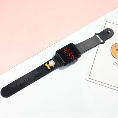 Електронен дамски часовник със силиконова каишка