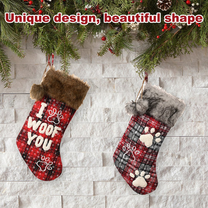Jõulusukad Kingitussokid tähtedega Jõulud sokid perepeo kaunistamiseks Jõulupuu kaunistuseks