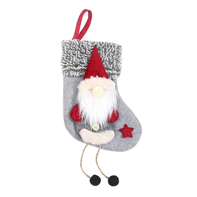 Jõulusokk Suured jõulukinkekotid Kaminakaunistus Sokid Uusaasta Jõulukaunistus