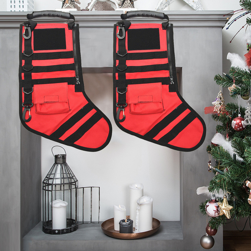1 tk jõulusokkide hoiupakk Sporditarbed Creative Chic võtmehoidjad kotid Kulumiskindlad veekindlad õues reisimiseks