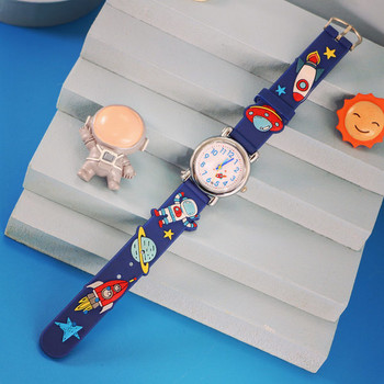 Детски часовник - с цветна апликация 