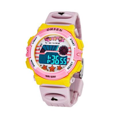 Novi model dječjeg elektronskog sata sa silikonskim remenom