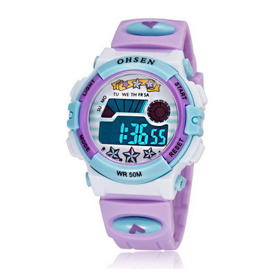 Novi model dječjeg elektronskog sata sa silikonskim remenom