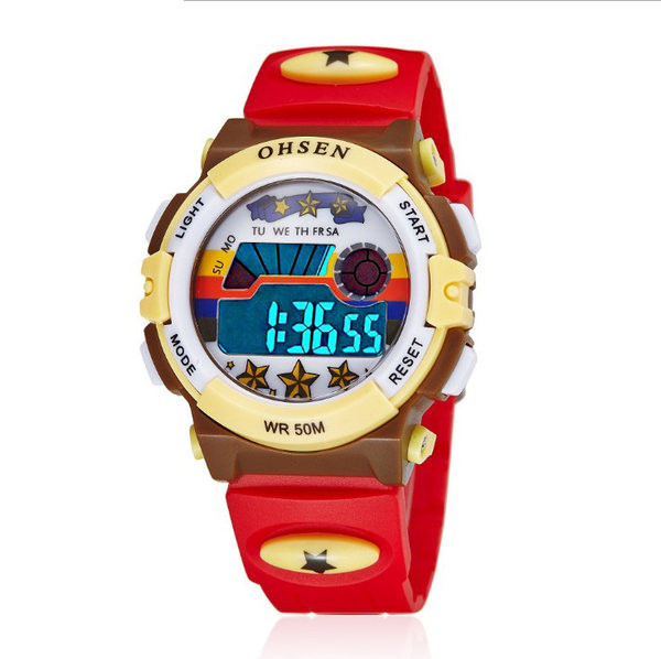 Novi model dječjeg elektronskog sata sa silikonskim remenom