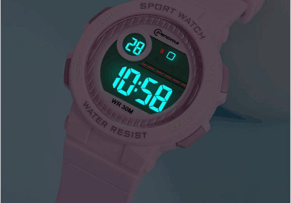 Dječji vodootporni elektronički sat za dječake i djevojčice