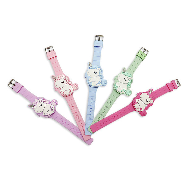 Dječji elektronski sat jednorog sa silikonskim remenom