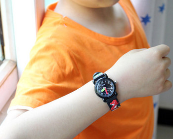 Νέο μοντέλο παιδικό ρολόι με λουράκι σιλικόνης