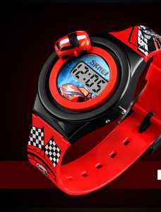 Ležerni dječji elektronički sat sa silikonskim remenom