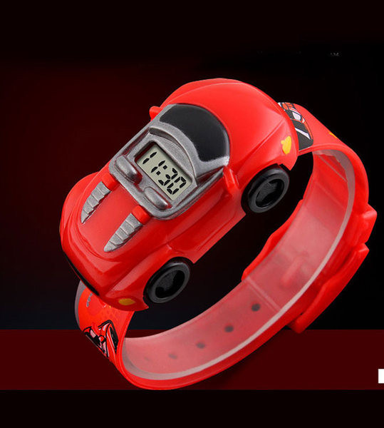 Ležerni dječji elektronički sat sa silikonskim remenom