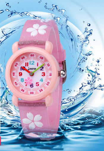 Детски водоустойчив часовник за момичета