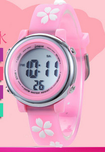 Детски електронен часовник със силиконова каишка