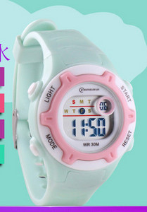 Детски електронен часовник със силиконова каишка