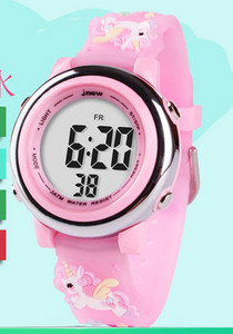 Детски електронен часовник със силиконова каишка