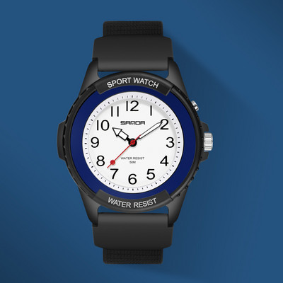 Спортен детски часовник със силиконова каишка