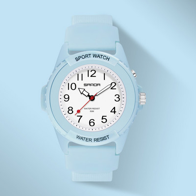 Спортен детски часовник със силиконова каишка