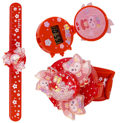 Παιδικό μοντέρνο ρολόι σε τρία χρώματα