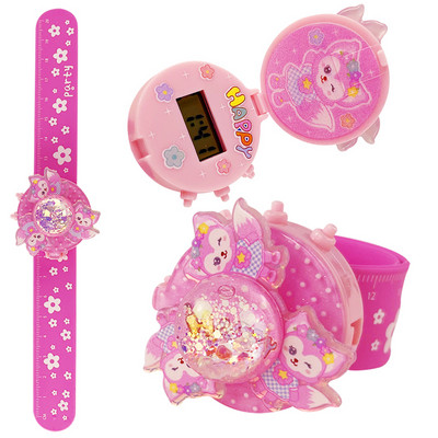 Παιδικό μοντέρνο ρολόι σε τρία χρώματα