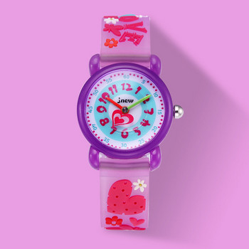 Детски часовник с апликация за момичета