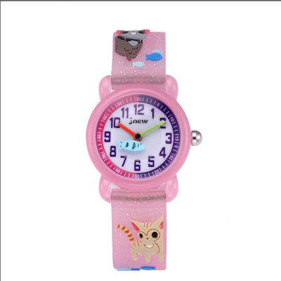 Детски часовник с апликация за момичета