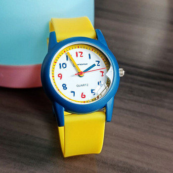 Водоустойчив  детски часовник с силиконова каишка 