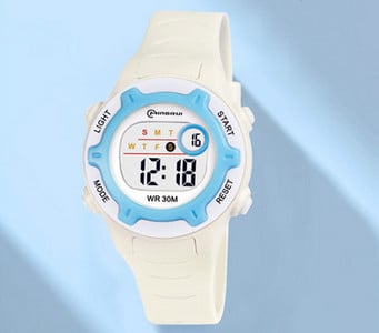 Silikoonrihmaga elektrooniline lastekell