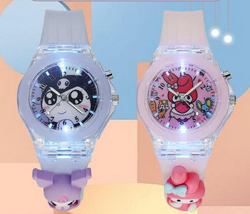 Helendav elektrooniline käekell tüdrukutele