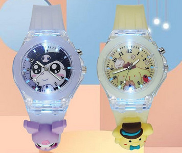 Helendav elektrooniline käekell tüdrukutele