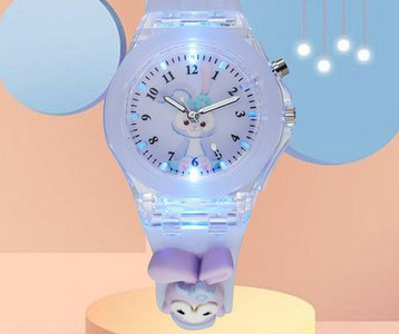 Helendav elektrooniline käekell tüdrukutele