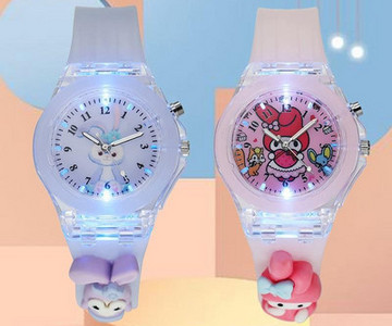 Helendav elektrooniline käekell tüdrukutele