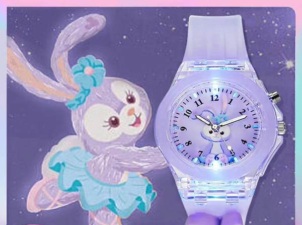 Helendav elektrooniline käekell tüdrukutele