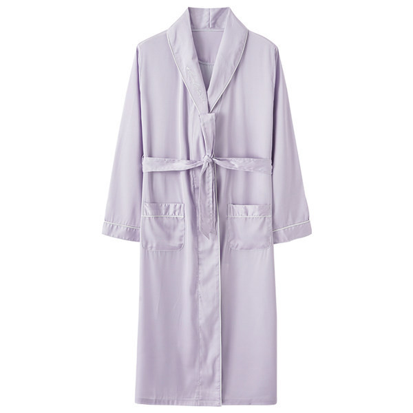 Γυναικείο κομψό μπουρνούζι με τσέπη