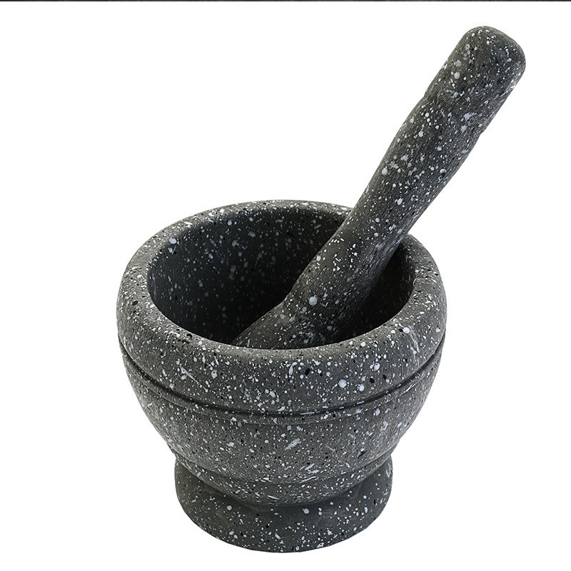 Prieskonių smulkintuvas Dervos dubuo Skiedinys Grūstuvė Česnakų Plaktuvas Vaistinė Žolelių Smulkintuvas Virtuvės ingredientai Rankinis malimas Maišymo dubuo