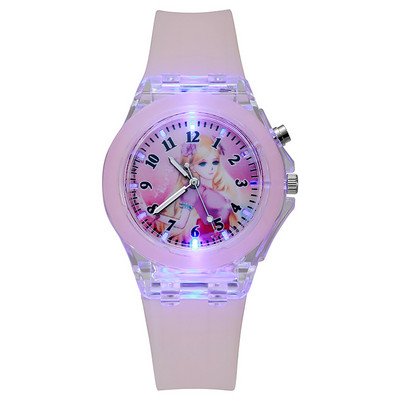 Uue mudeliga laste helendav silikoonrihmaga käekell