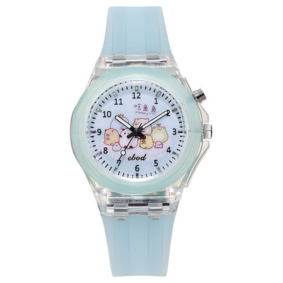 Детски светещ часовник за момичета и момчета с апликация