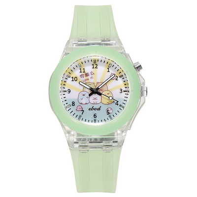 Детски светещ часовник за момичета и момчета с апликация