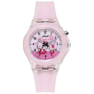 Детски светещ часовник за момичета и момчета с апликация