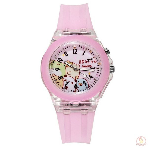 Светещ детски  часовник за момчета и момичета