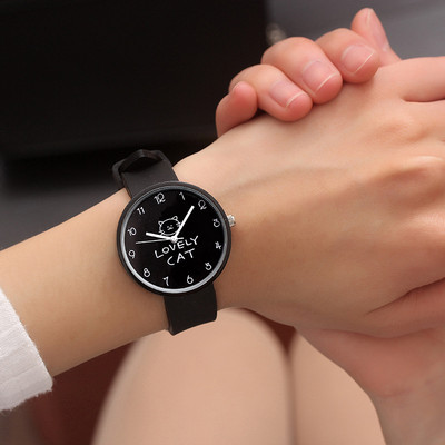 Модерен детски часовник с силиконова каишка за момчета и момичета