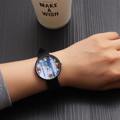 Модерен детски часовник с силиконова каишка за момчета и момичета