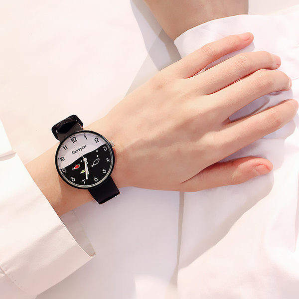 Модерен детски часовник с силиконова каишка за момчета и момичета 