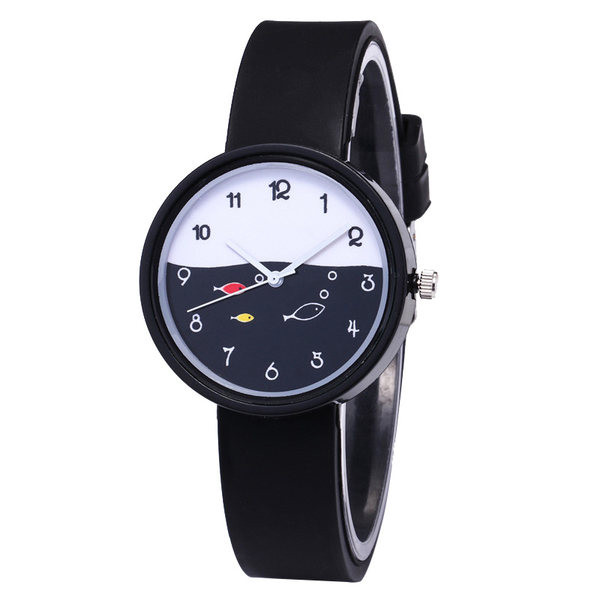 Модерен детски часовник с силиконова каишка за момчета и момичета 