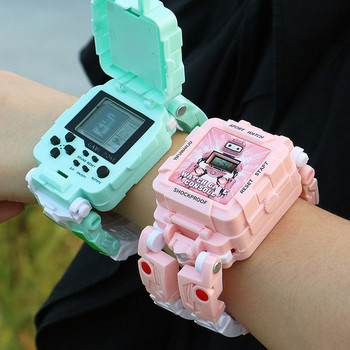 Детски електронен часовник робот за момчета и момичета