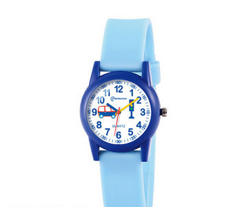 Детски часовник със силиконова каишка