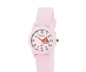 Детски часовник със силиконова каишка