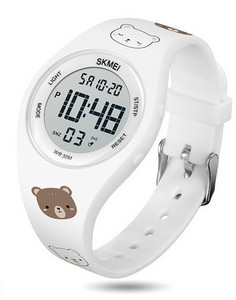 Електронен детски часовник със силиконова каишка