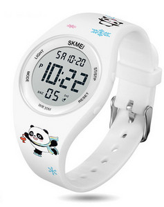 Електронен детски часовник със силиконова каишка