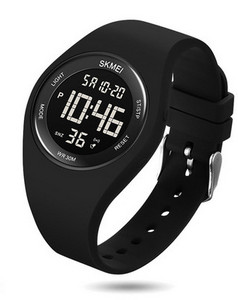 Електронен детски часовник със силиконова каишка